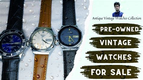 vintage watches for men india